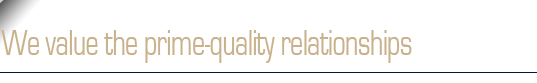 Quality is our benchmark